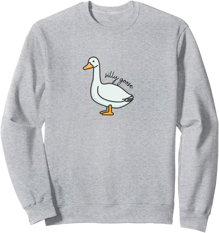 Silly Goose University Meme Schulstudenten Sweatshirt