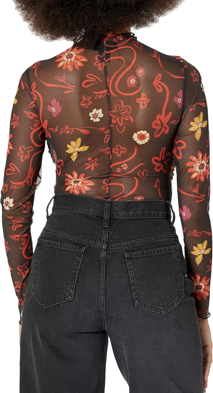 Desigual Damen Blouse S Schwarz, S Schwarz