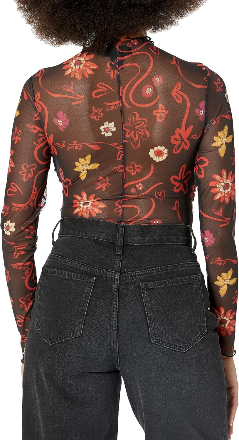 Desigual Damen Blouse M Schwarz, M Schwarz