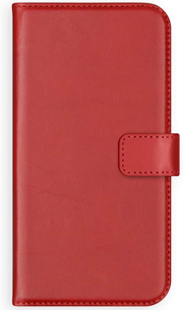 SELENCIA Bookcase Hülle kompatibel mit iPhone 12 Pro Max – Era Leder Handytasche Side Flip Case – Ha