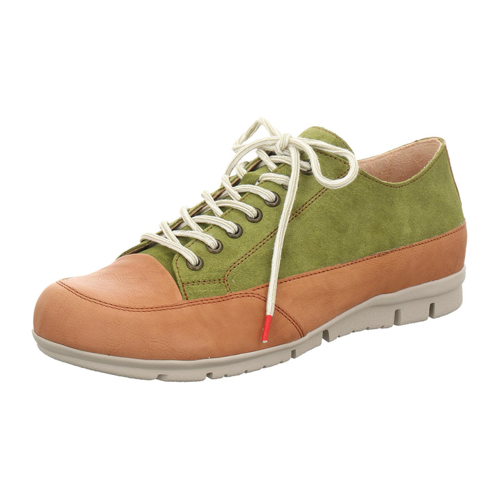 Think! Herren King Chromfrei Gegerbte Nachhaltige Wechselfussbett Schnürhalbschuhe 40.5 EU 7000 Moos