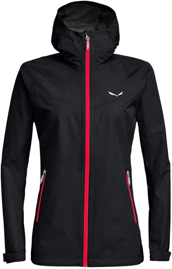 Salewa Damen Puez (Aqua 3) Ptx W Jkt Regenjacken 44 BLACK OUT/6080, 44 BLACK OUT/6080