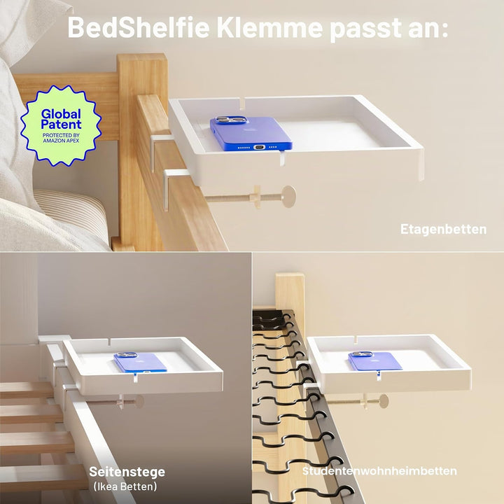 Smallish Flexfit in White Klemme – Holz, Klemme – Holz