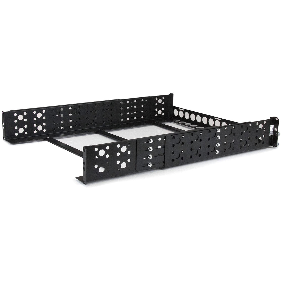StarTech.com 2 HE Universal Server Rack Schienen - TAA-konforme Server Montageschienen mit einstellb