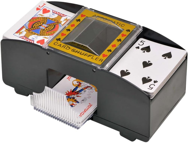 Festnight Kombiniertes Poker/Blackjack Set mit 600 Laserchips Pokerset Aluminiumkoffer
