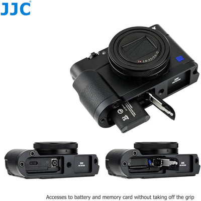 JJC Metall Kamera-Handgriff für Sony RX100VI/ RX100V/ RX100VA/ RX100IV/ RX100III/ RX100II/ RX100 Für