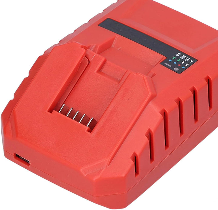 Akkuladegerät 100‑240V Akkuladegerät Tragbares Ersatzladegerät Elektrowerkzeugzubehör für Hilti 12V