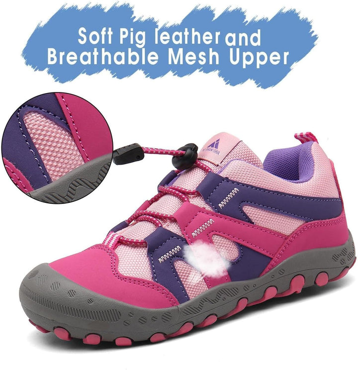 Mishansha Atmungsaktiv Laufschuhe für Jungen Mädchen Leicht Kinder Turnschuhe Low-Top Sneakers Beilä