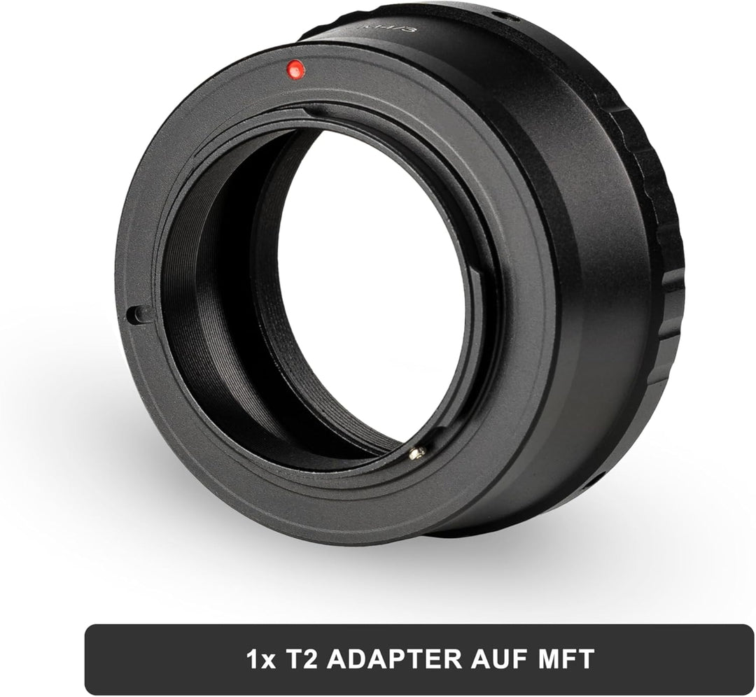 Walimex 500mm 1:8,0 CSC-Objektiv für Micro Four Thirds Bajonett schwarz ( für Vollformat gerechnet,