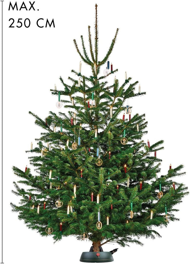 Krinner Comfort Grip M Christbaumständer Weihnachtsbaumständer, Kunststoff, Grün, 36 cm