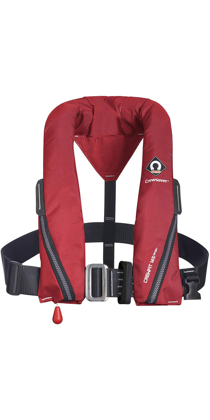 Crewsaver Crewfit 165N Sport Lifejacket - Harness Manual - Red - 9715M