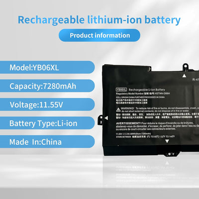 YB06XL HSTNN-DB8H 928427-271 YBO6XL YB06084XL TPN-Q200 926372-855 Laptop Batterie Ersatz für HP Spec