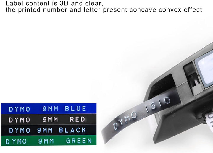 Jeanoko Embossing Label Maker Clear Number Letter One Hand Bedienungsanleitung Label Maker Label Mak