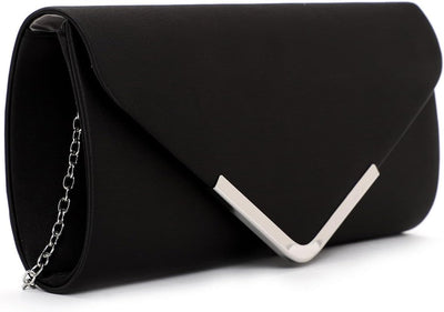 Tamaris Clutch TAS Amalia 30454 Damen Handtaschen Uni Einheitsgrösse Black 100, Einheitsgrösse Black