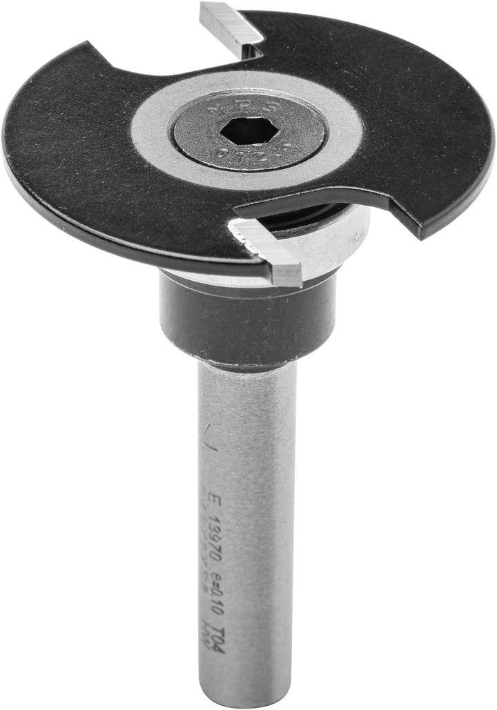ENT 13970 Scheibennutfräser HW, Schaft (S) 8 mm, Durchmesser (D) 40 mm, NL 2 mm, ØKL 19 mm, T 10,5 m
