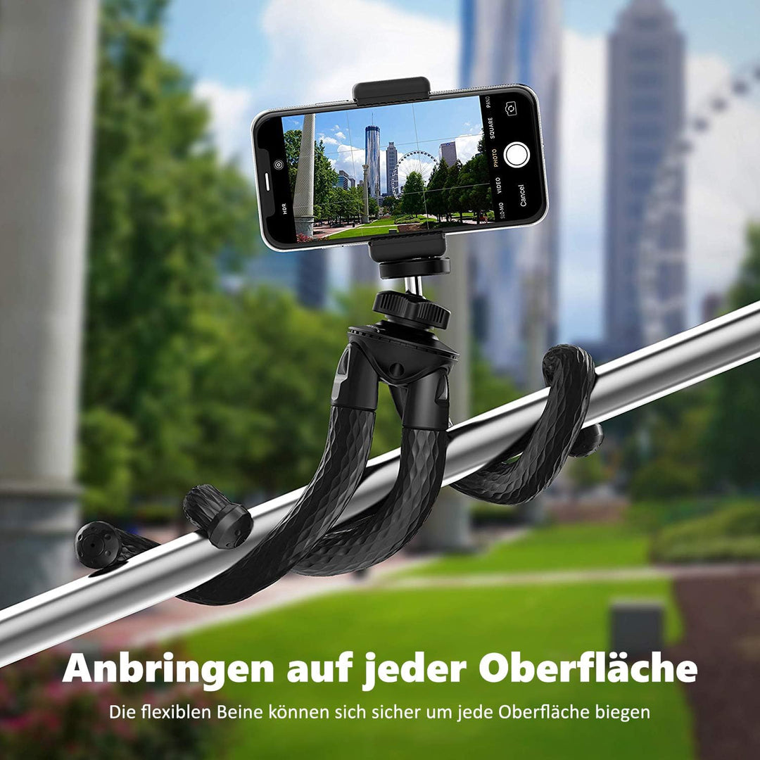 SABRENT Kamera Stativ, Flexibles Kugelkopf-Bundle leichtes Camera Tripod, Aluminium fotostativ für P