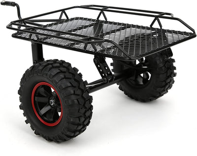 RC Trailer Hopper, Trailer Car Hopper Metallanhänger Modell Hopper für Traxxas TRX4/Axial SCX10 RC4W