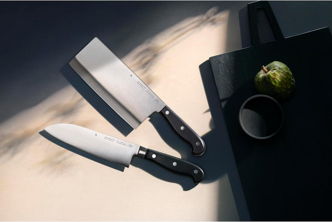 WMF Spitzenklasse Plus Chinesisches Hackmesser 27,5 cm, Made in Germany, Messer geschmiedet, Perform