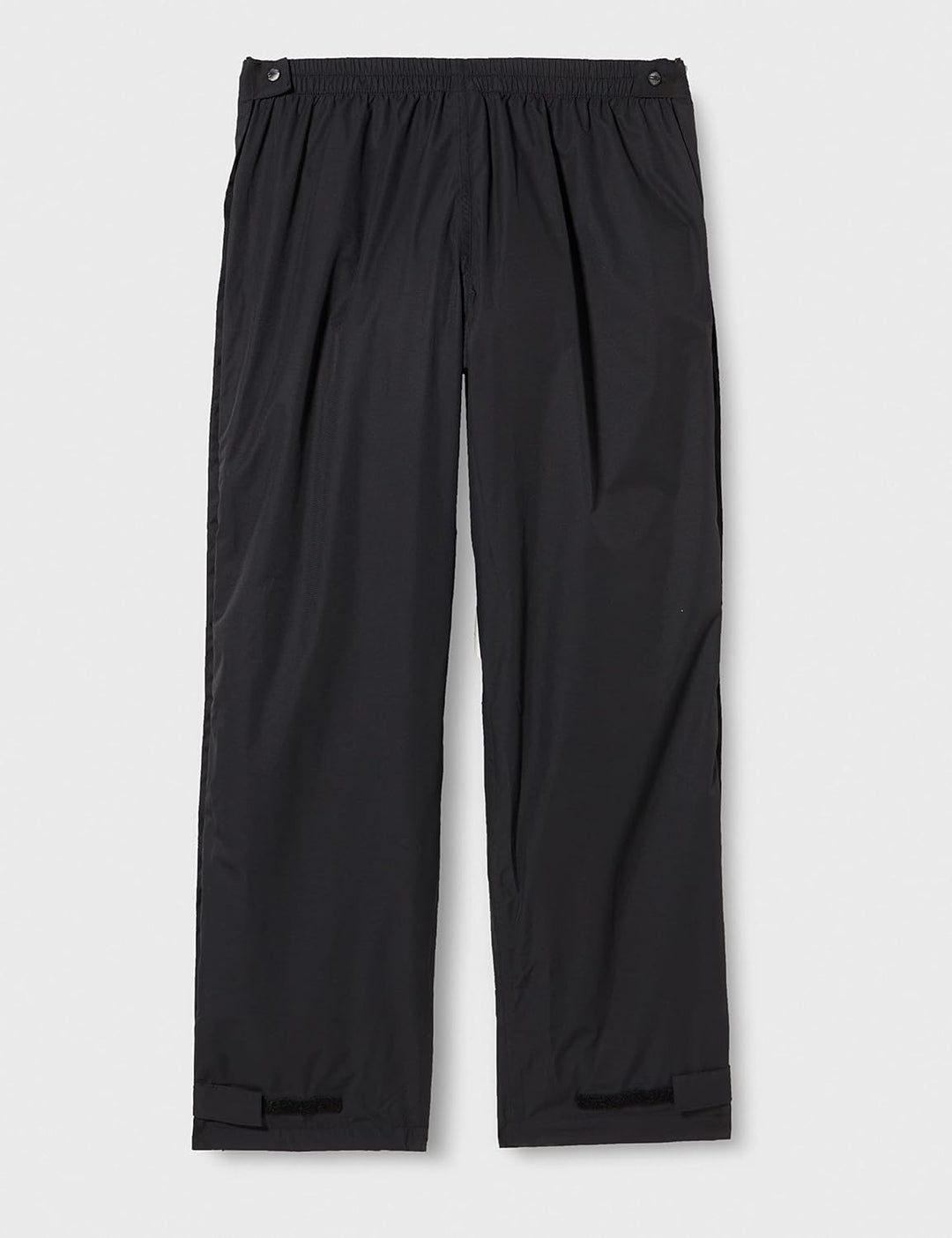 CMP Herren Lange Hose Herren-Regenhose mit Seitlichem Reissverschluss S Schwarz, S Schwarz