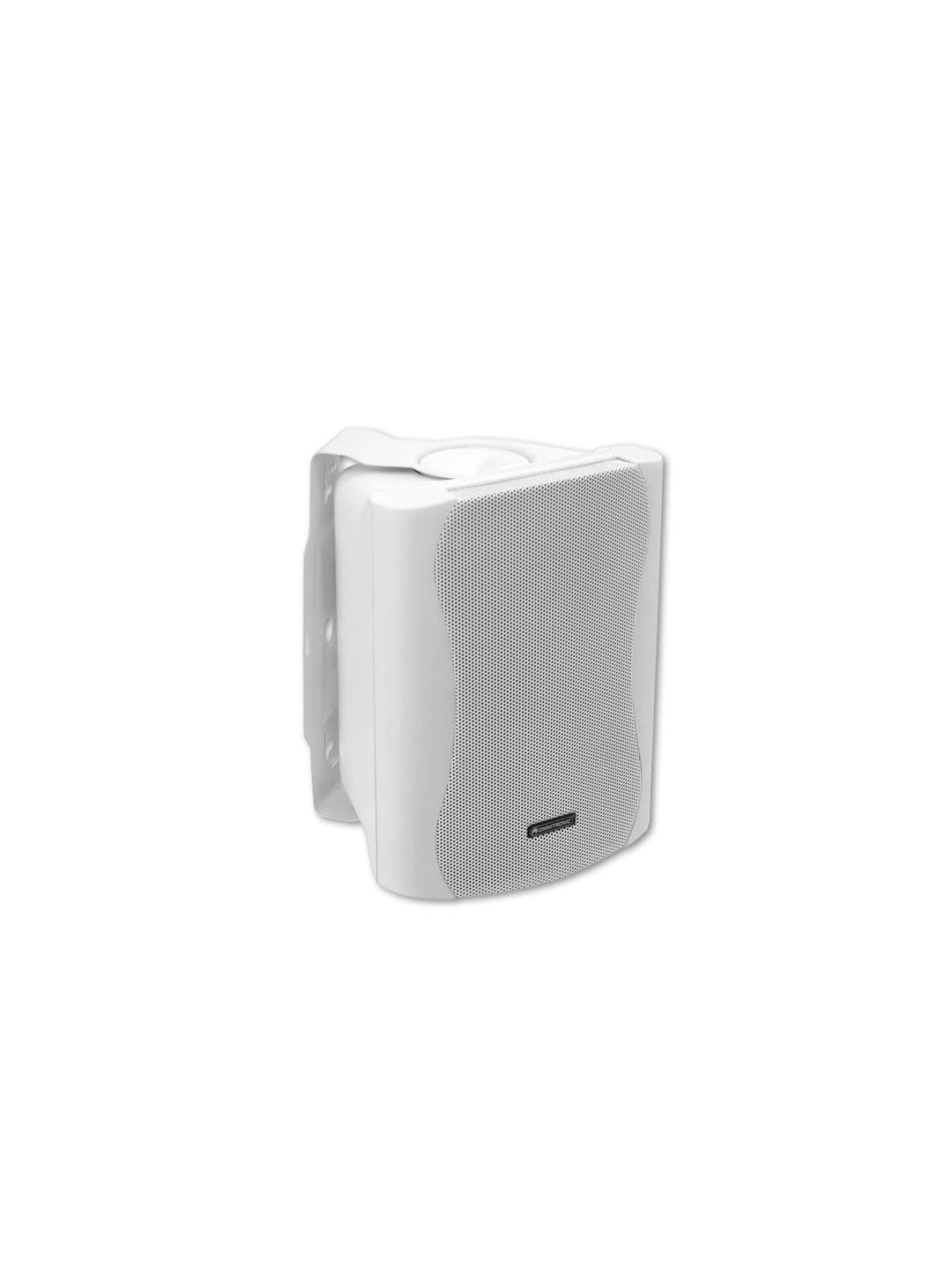 OMNITRONIC C-50A aktiv weiss 2x | Aktives 2-Wege-Lautsprecherpaar mit Halterung, 5"-Tieftönern und 5