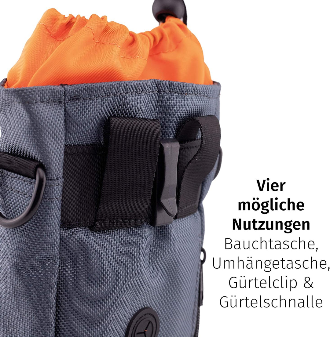 Floxik Premium Futterbeutel | praktischer Allrounder Leckerli-Beutel für Hunde | Leckerlie-Tasche fü