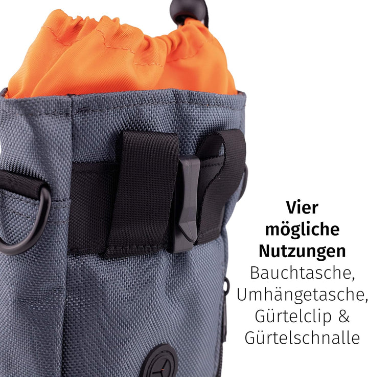 Floxik Premium Futterbeutel | praktischer Allrounder Leckerli-Beutel für Hunde | Leckerlie-Tasche fü