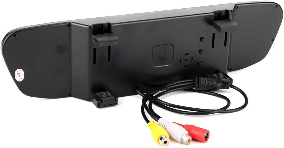 Fydun Auto-Rückfahrkamera, 4,3-Zoll-Auto-Rückspiegel Grossbild-Spiegelmonitor HD TFT-LCD-Bildschirm