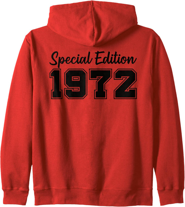 Special Edition Jahrgang 1972 Geburtstag Kapuzenjacke