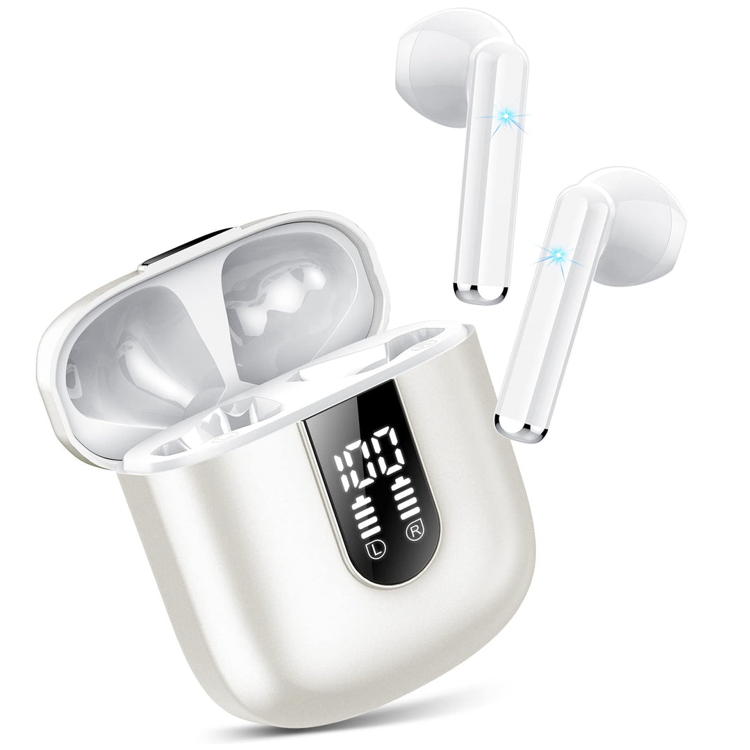 Jesebang Bluetooth Kopfhörer In Ear, Kopfhörer Kabellos Bluetooth 5.3, Ultraleicht Ohrhörer mit HD M