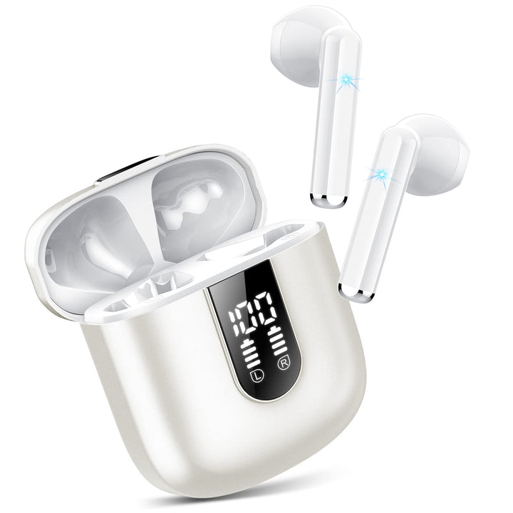 Jesebang Bluetooth Kopfhörer In Ear, Kopfhörer Kabellos Bluetooth 5.3, Ultraleicht Ohrhörer mit HD M