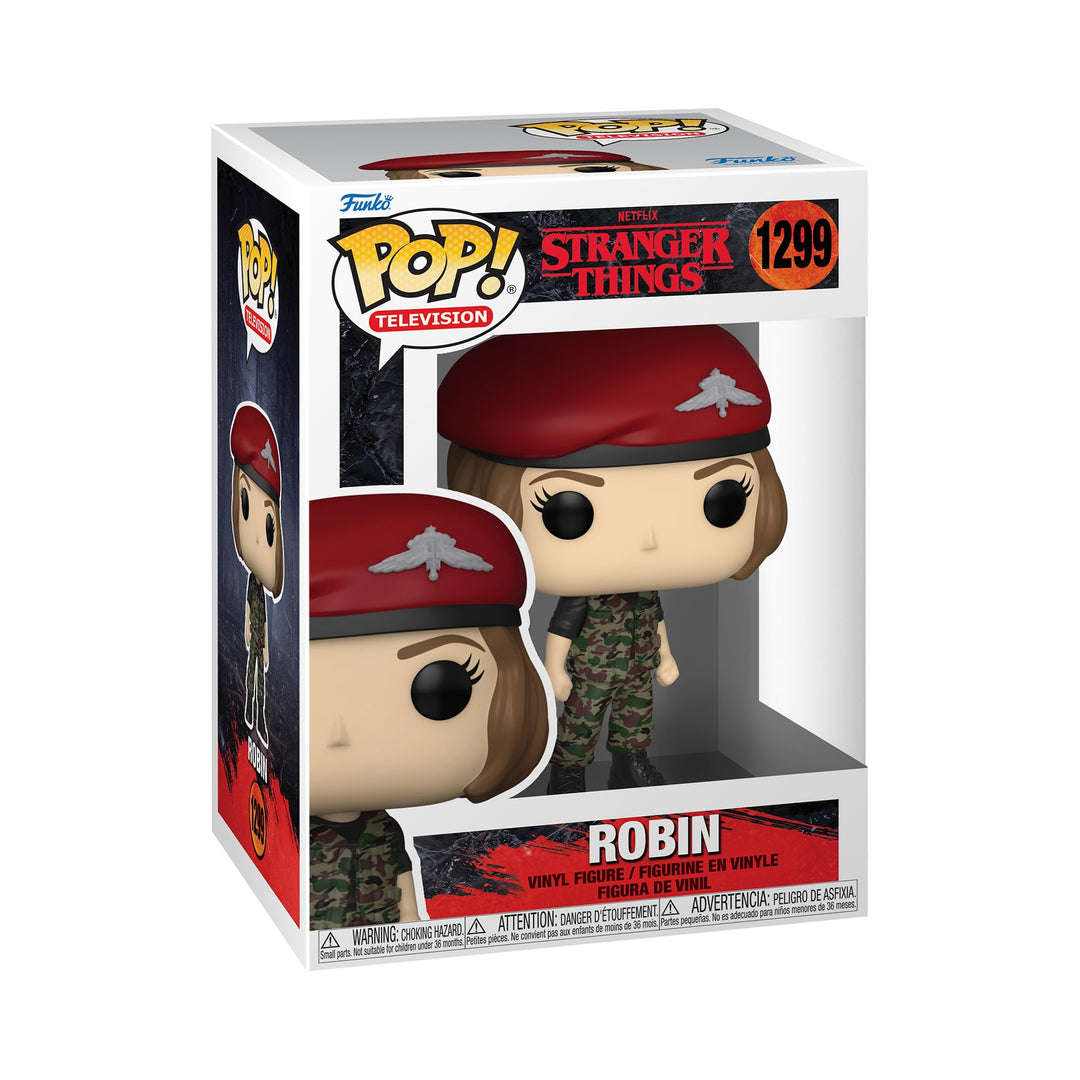 Funko Pop! TV: Stranger Things - Robin - Vinyl-Sammelfigur - Geschenkidee - Offizielle Handelswaren
