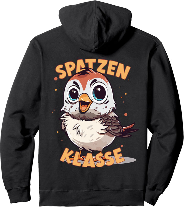 Spatzenklasse in der Grundschule, Klassentier Spatz Pullover Hoodie