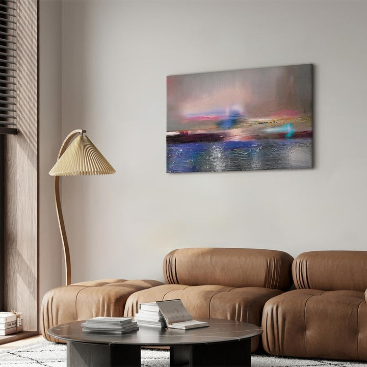 murando Akustikbild Abstrakt 120x80 cm Bilder Akustikschaum Hochleistungsschallabsorber Schallschutz
