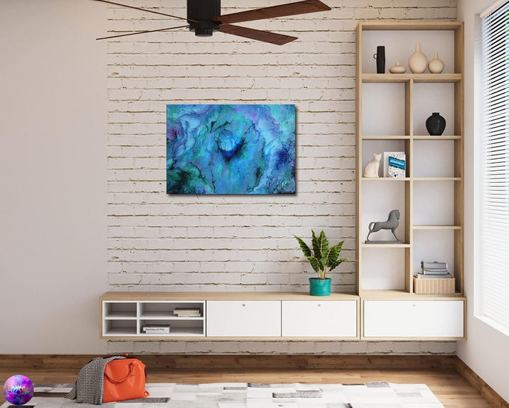 Original Gemälde Abstrakte Malerei - moderne hochglanz Wandbilder - Resin Art Kunst Bild Harz Unikat
