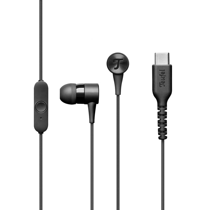 Teufel Move 2 Kabelgebundener In-Ear-Kopfhörer mit USB-C-Kabel | Headset‑Funktion, Inline‑Fernbedien