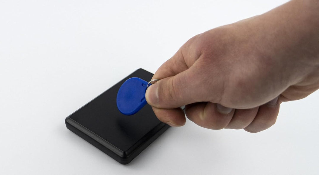 RFID-Lesegerät, Dualfrequenz 125 kHz + 13,56 MHz, Kabelgebunden, 200 Scans pro Sekunde, Lesen von Ta