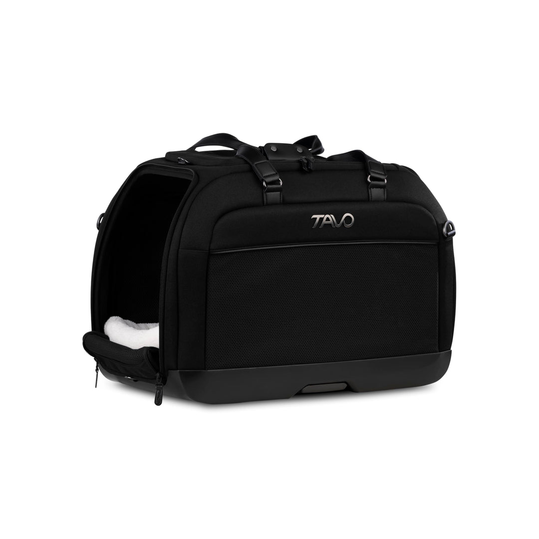 Tavo Hendrick Haustier‑Autositz & Transportbox, ISOFIX, Farbindikatoren, atmungsaktives Mesh, Geeign