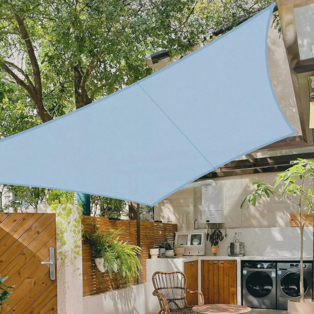 COOL AREA Sonnensegel Wasserdicht Quadratisch 2.5x2.5m Sonnenschutz 95% UV Schutz Windschutz,Wassera