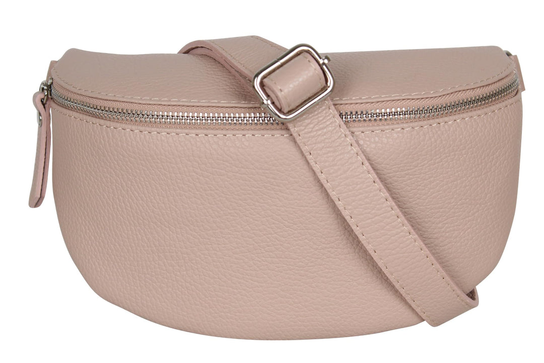 AmbraModa GLX1 - Damen Herren Unisex kleine Hüfttasche Gürteltasche Bauchtasche Umhängetasche aus Ec