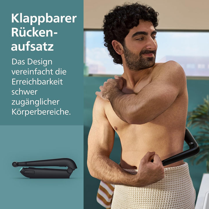 Philips Bodygroom 5000er-Serie – Herrentrimmer mit Dreifachschutz-Rasiersystem, trimmen und rasieren