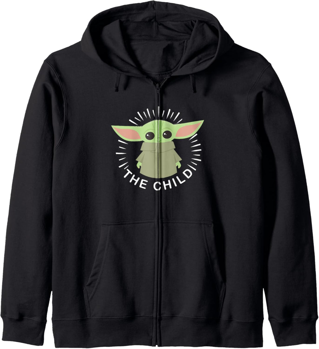 Star War The Child Cartoon Pocket Kapuzenjacke