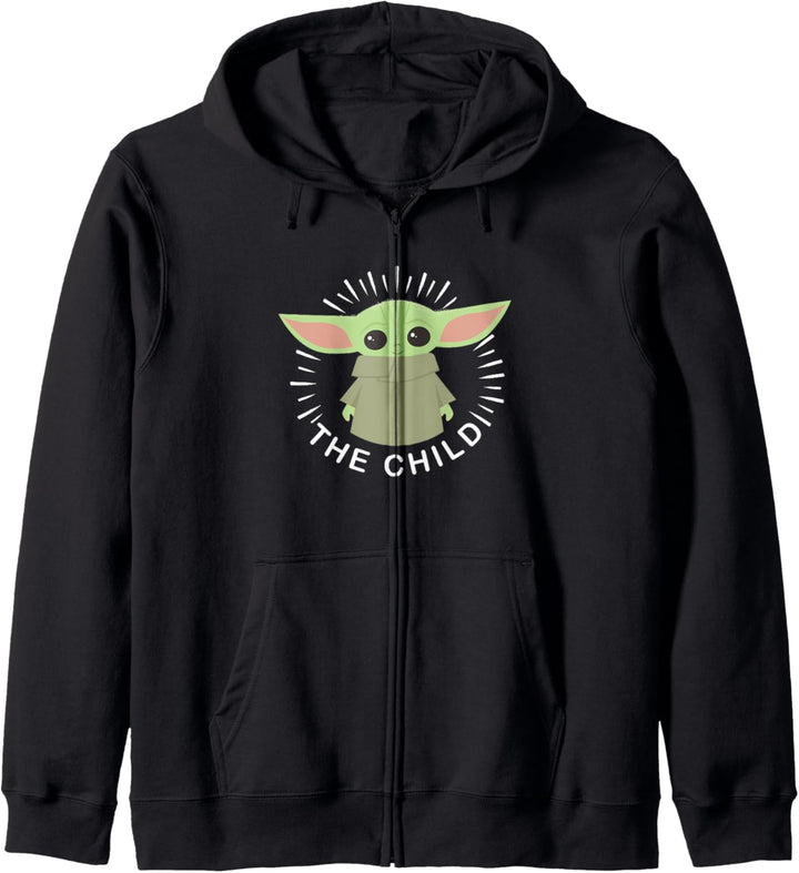 Star War The Child Cartoon Pocket Kapuzenjacke
