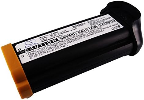 CS-NPE2 Akkus 1200mAh Kompatibel mit [Canon] EOS-1V, EOS-3 Ersetzt 2418A001, für NP-E2