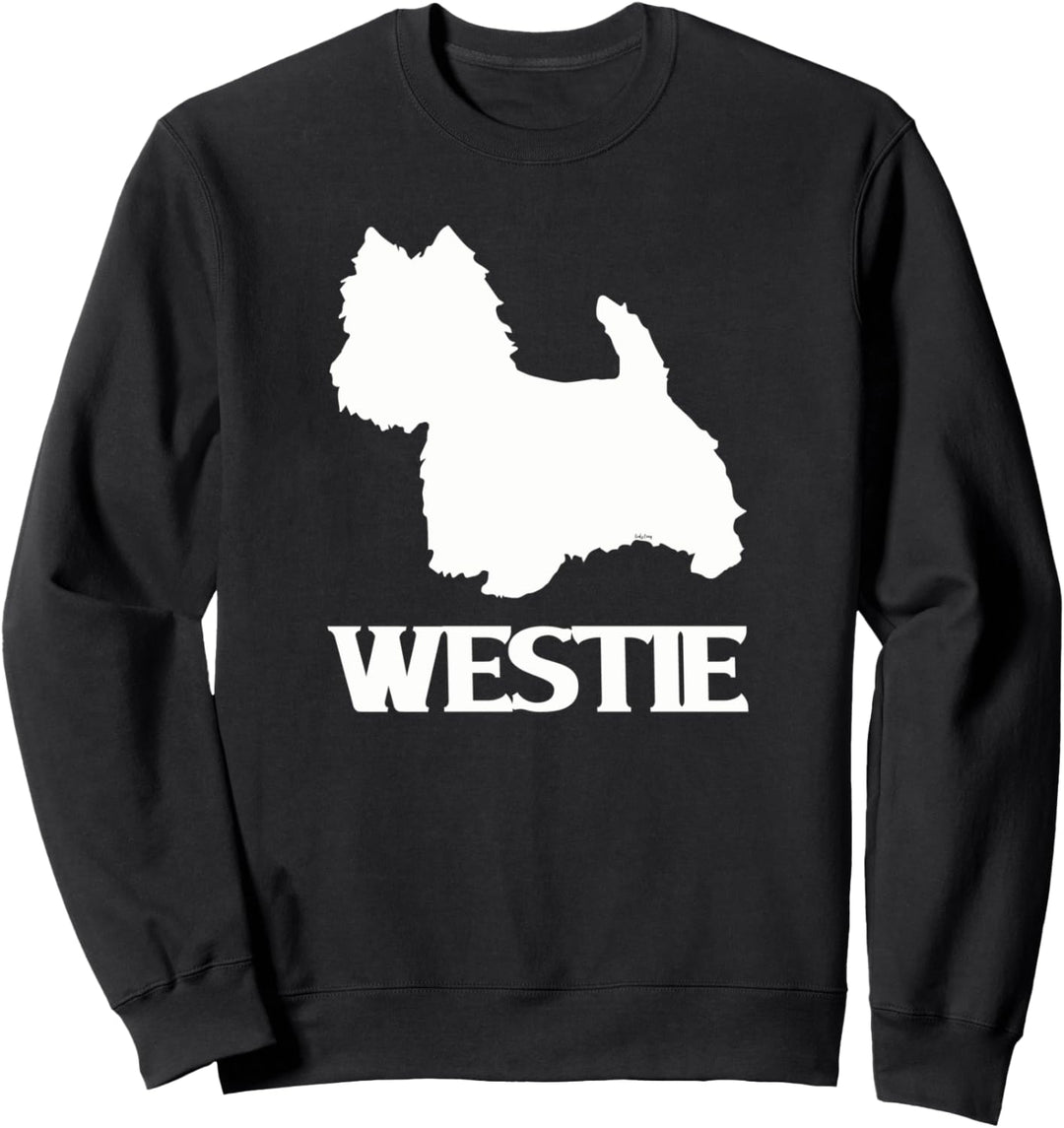Westie-Hund, West Highland White Terrier Sweatshirt