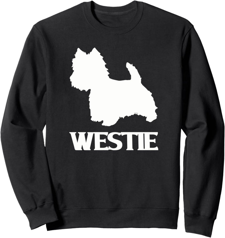 Westie-Hund, West Highland White Terrier Sweatshirt