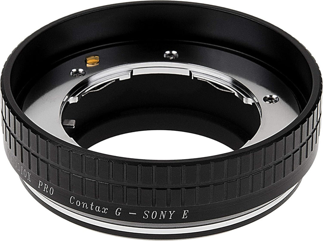 Fotodiox Pro Lens Mount Adapter Compatible with Select Contax G Lenses on Sony E-Mount Cameras Conta