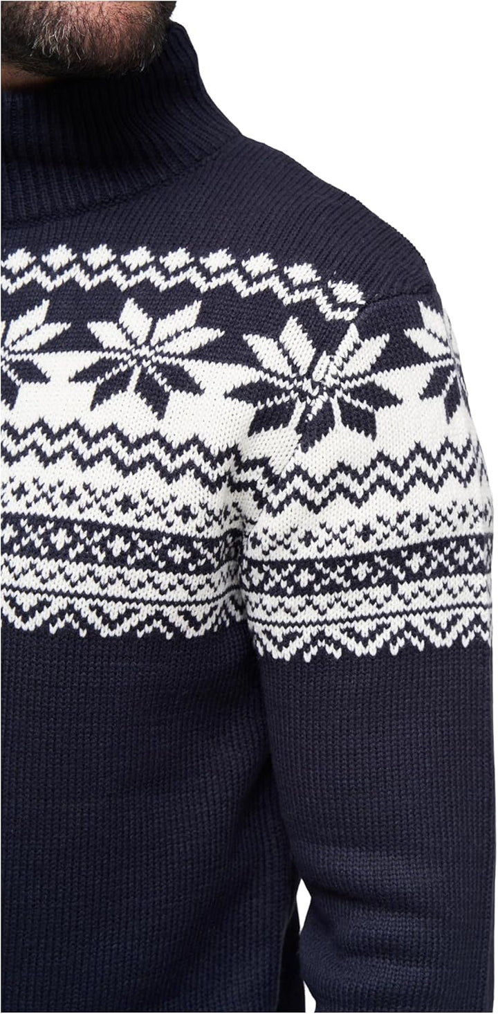Brandit Herren Troyer Norweger Pullover, Blau