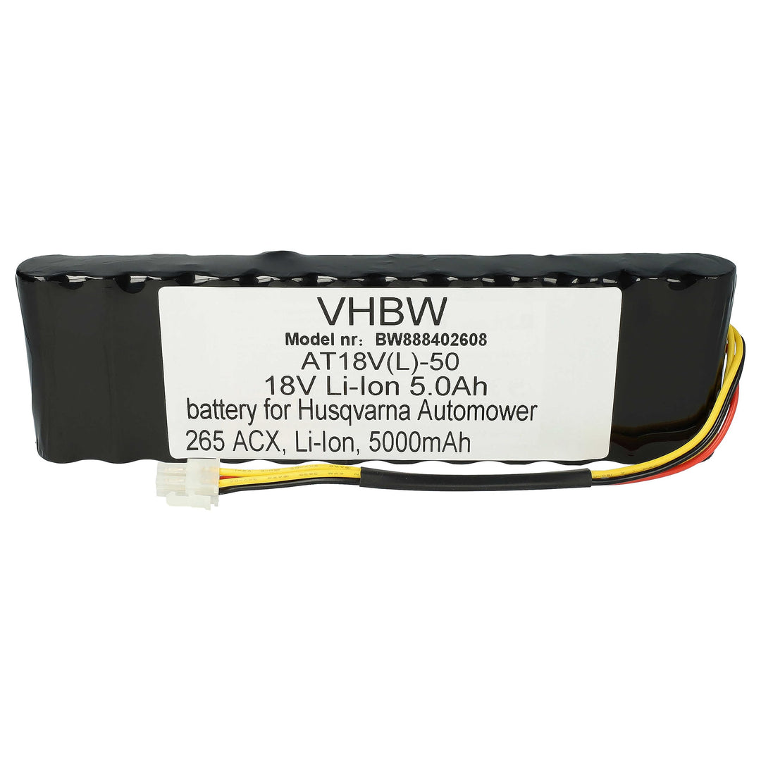 vhbw Akku kompatibel mit Husqvarna Automower 265 ACX 2014, 265 ACX 2013, 265 ACX 2012, 265 ACX Rasen