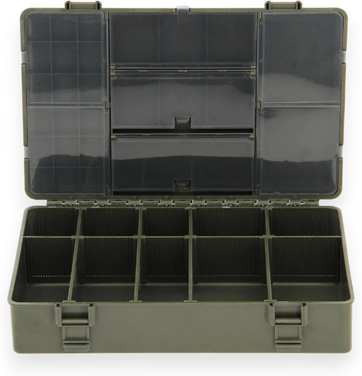 NGT Profiler Tackle Box Aufbewahrungssystem Karpfen Grobangeln Terminal Tackle Box