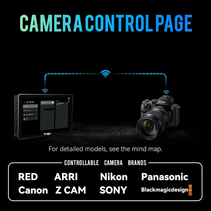Portkeys BM7IIDS Kabellose Kontrolle Field Kamera Monitor 7" Touchscreen 3G SDI 3D LUT 2200Nit 10bit